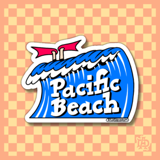 PB Wave Sticker